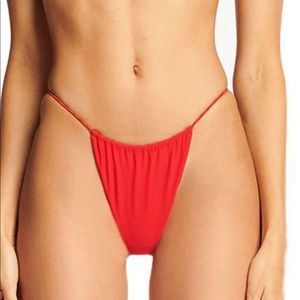 I.AM.GIA NWT BAMBI BIKINI BOTTOMS MEDIUM RED